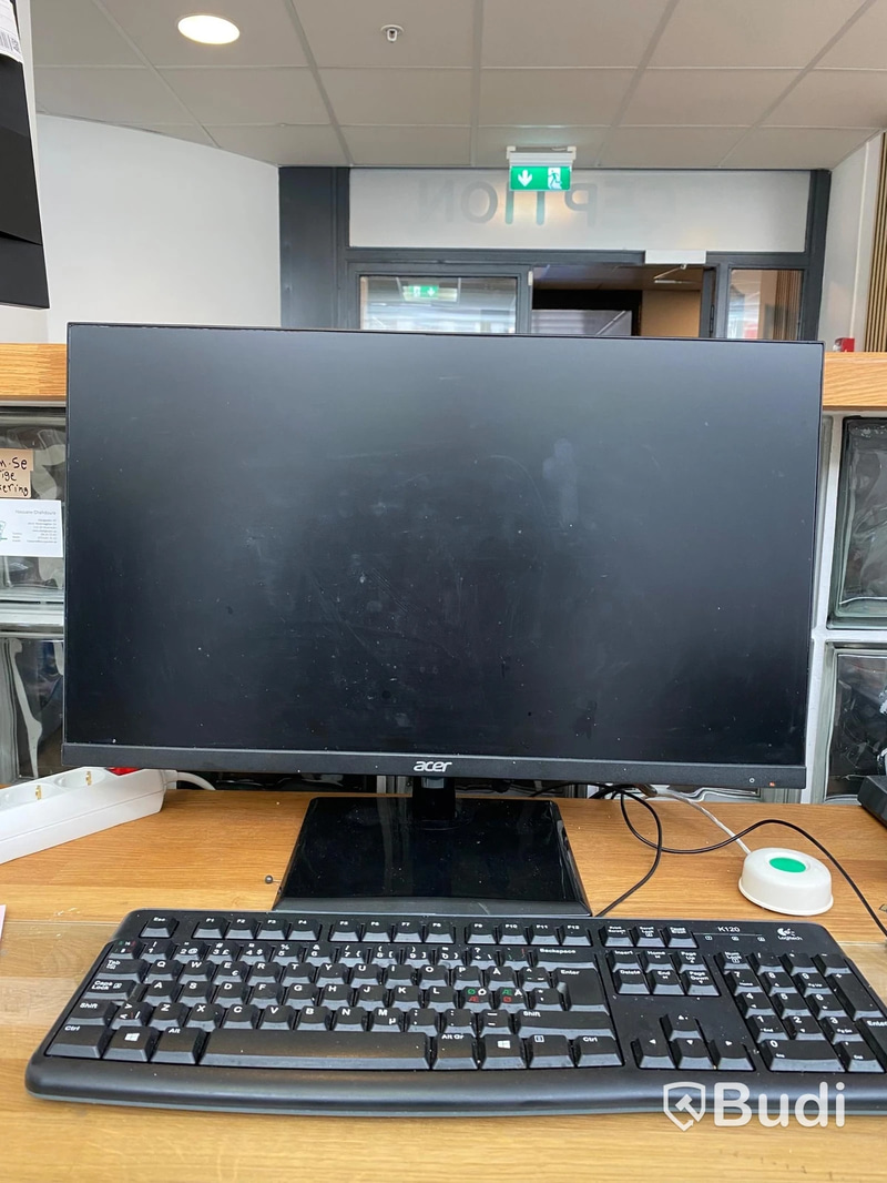 Dator Asus, datorskärm Acer