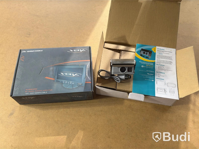 Backkamera Echomaster samt skärm, VEBA AV6024DM, 6,2 tum