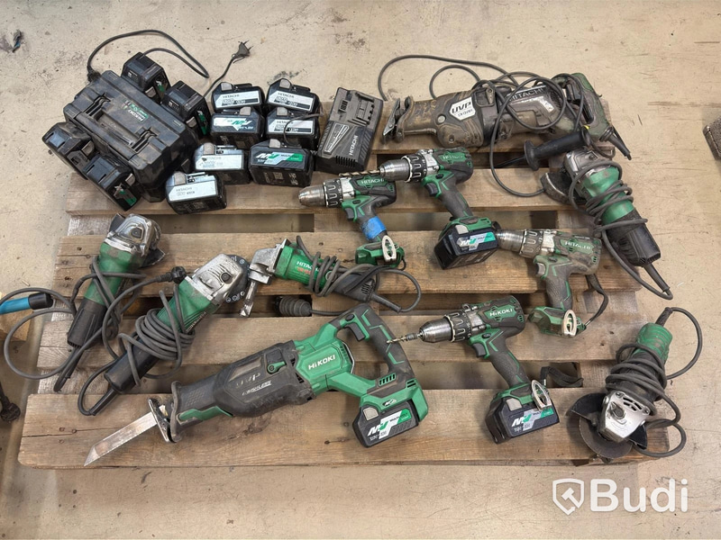 Parti diverse el/ batteriverktyg Hitachi och HiKOKI