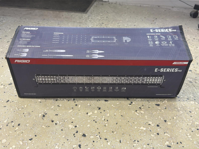 LED-ramp Rigid E-Series Pro 20", spot/drive combo