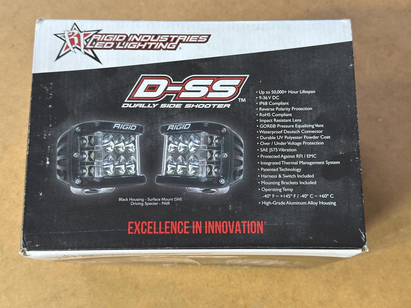 LED-ljus Rigid D-SS, par