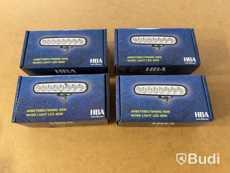 Arbetsbelysning HBA WL LED 40W, 4 st