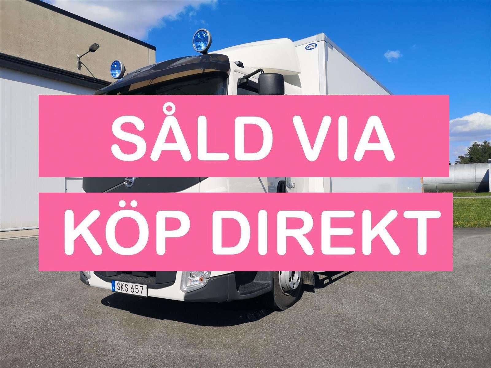 Lastbil Volvo FL 210 Skåpbil | Värme i skåp | Euro6 | Välutrustad SÅLD