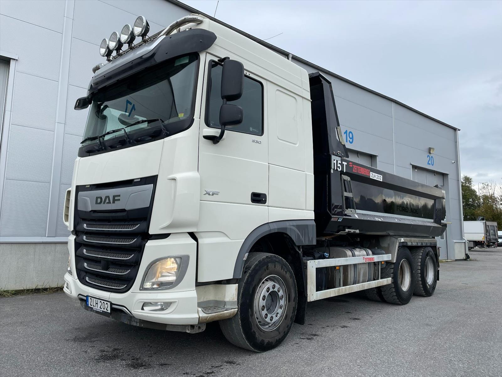 Lastbil DAF XF 530 FAT Dumper | Zetterbergs ZD4-U |