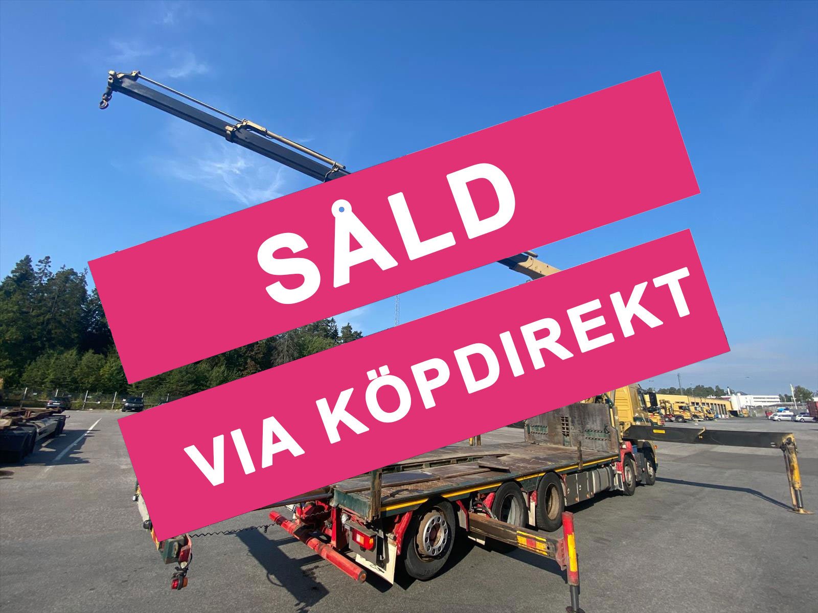 Lastbil Volvo FH440 Bodbil Kranbil PK60002 10x4