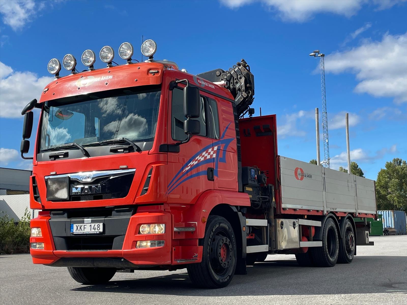 Brädgårdsbil MAN TGM 26.340 6x2-4 LL | 2014 | HMF kran 2120 K6