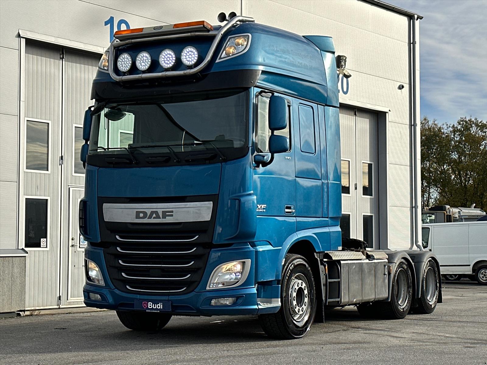 Dragbil DAF XF 510 SSC 6x2 hydraulik | 3700 hjulbas |  Euro6 | Välvårdad