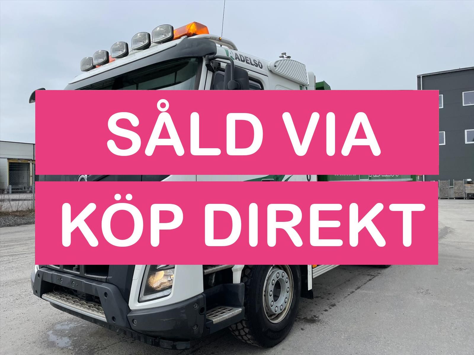 Lastbil Volvo FMX 460 Dumper