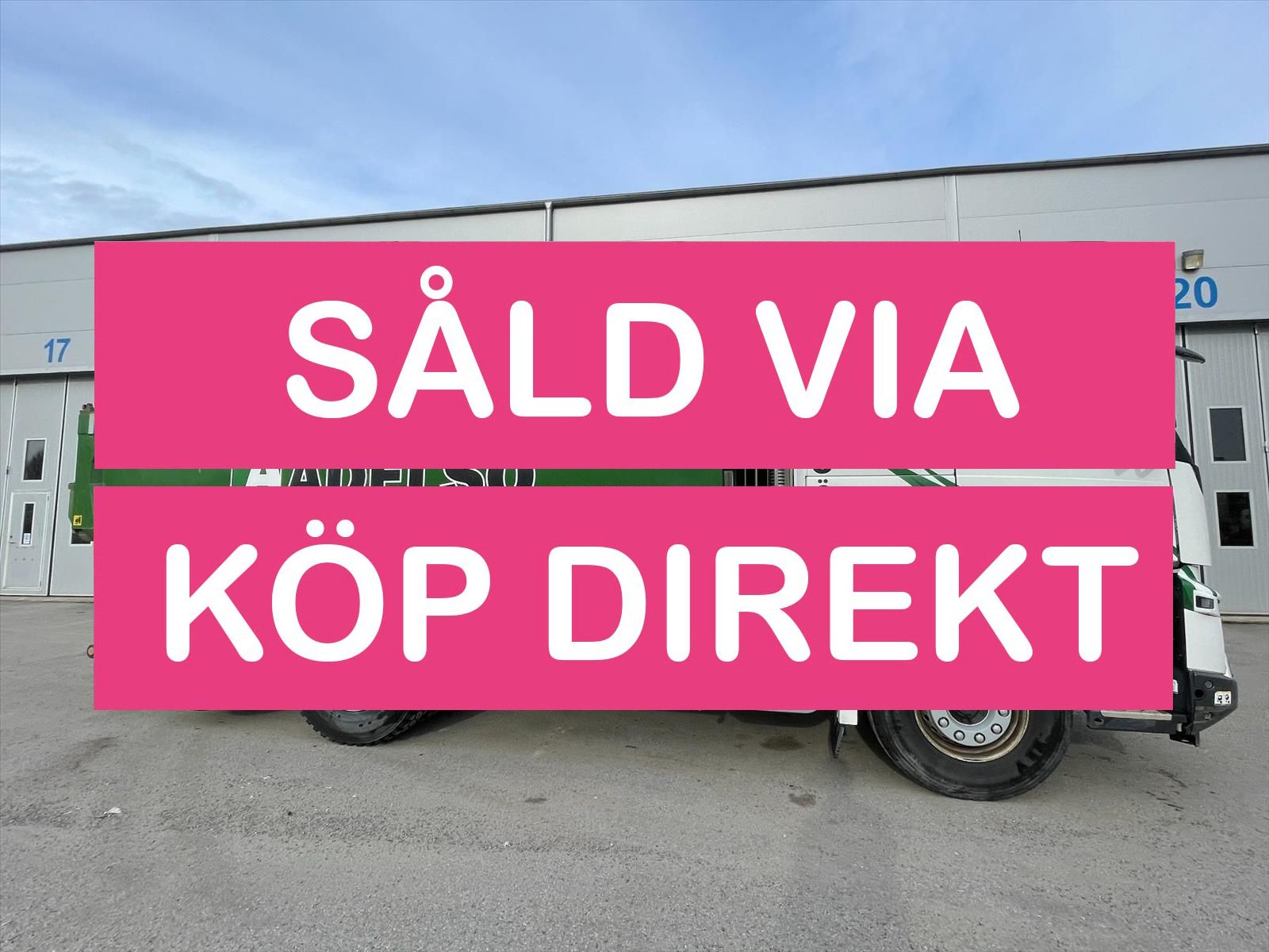 Lastbil Volvo FMX 460 Dumper