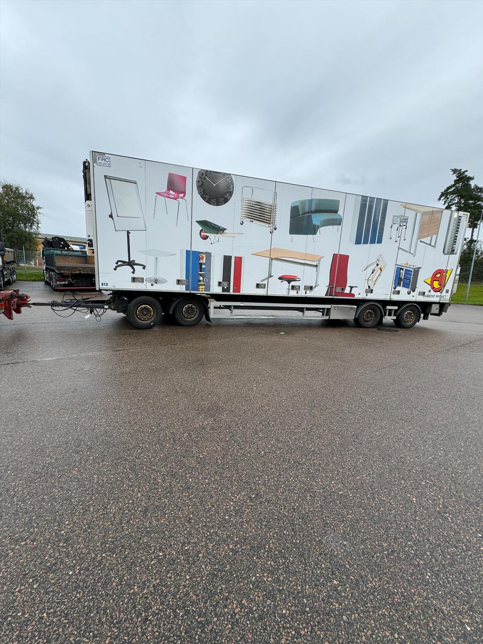 Lastbilssläp NORFRIG WH4-36-125CFÖM - 2012