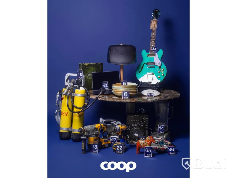 Budi and Coop - together for BRIS through charity auctions